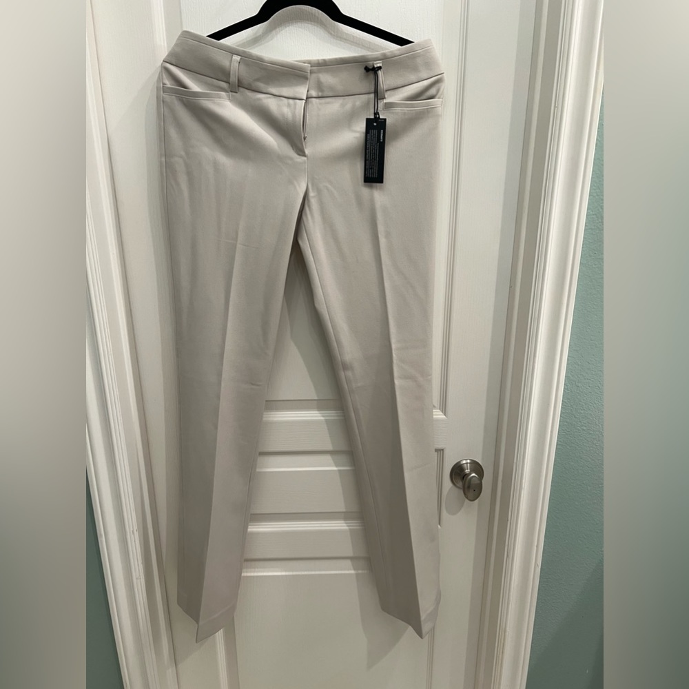 Express, Columnist Dress Pants, light khaki color, size 6R. Never worn w tags.